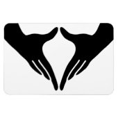 Yoga Yoni Mudra Magneet (Horizontaal)