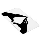 Yoga Yoni Mudra Magneet (Rechterzijde)