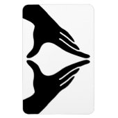 Yoga Yoni Mudra Magneet (Verticaal)