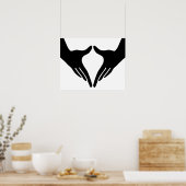 Yoga Yoni Mudra Poster (Keuken)