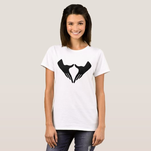 Yoga Yoni Mudra T-shirt (Voorkant volledig)
