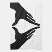 Yoga Yoni Mudra Theedoek (Verticaal)