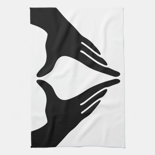 Yoga Yoni Mudra Theedoek (Verticaal)