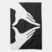 Yoga Yoni Mudra Theedoek (Verticaal)