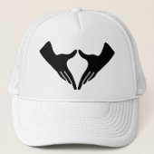 Yoga Yoni Mudra Trucker Pet (Voorkant)