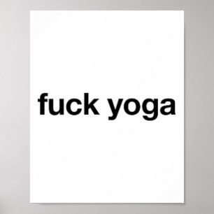 Yoga zelfzorg poster
