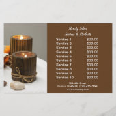 Yoga Zen Aromatherapie Huidverzorging SPA Massage  Flyer (Achterkant)