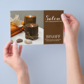Yoga Zen Aromatherapie Skincare SPA Massagetherapi Flyer (Hand)