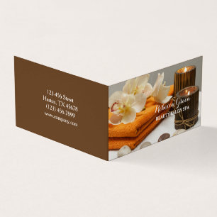 Yoga Zen Aromatherapie Skincare SPA Massagetherapi Visitekaartje