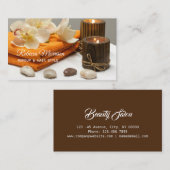 Yoga Zen Aromatherapie Skincare SPA Massagetherapi Visitekaartje (Voorkant / Achterkant)