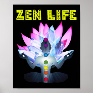 Yoga Zen Cadeaus,zen Yoga Stijl,zone Cadeau Yoga I Poster
