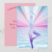 Yoga Zen Levensboom Meditatie Kaart (Voorkant / Achterkant)