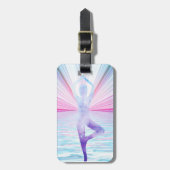 Yoga Zen Meditation New age Persoonlijke bagage Bagagelabel (Voorkant verticaal)
