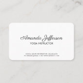 Yoga Zittende Lotus Leren Mandala Patroon Visitekaartje (Achterkant)