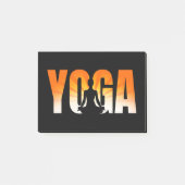 Yoga Zonneschijn Post-it® Notes (Voorkant)