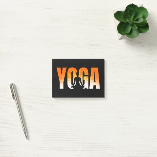 Yoga Zonneschijn Post-it® Notes (Kantoor)