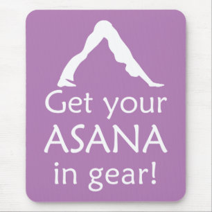 Yoga, Zorg Dat Je Asana Op Orde Is Muismat