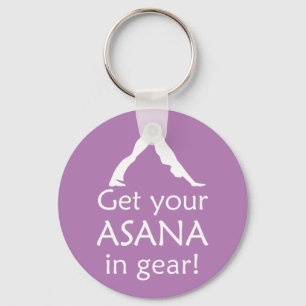 Yoga, Zorg Dat Je Asana Op Orde Is Sleutelhanger