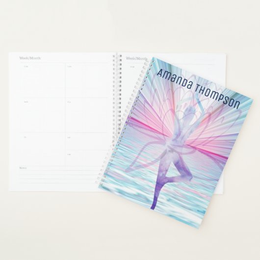 Yogaboom Positie - Pastel "Energie" Afbeelding Planner (Display)