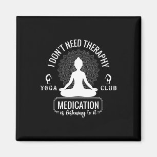 Yogacadeau voor leraar instructeur meditatie Cl Cl Magneet