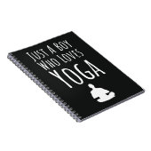 Yogacadeaus voor jongens voor kinderen baby jongen notitieboek (Rechterzijde)