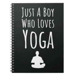 Yogacadeaus voor jongens voor kinderen babyjongen notitieboek