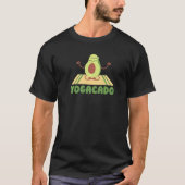 Yogacado Indian Meditation Spirituality Exercise T-shirt (Voorkant)