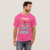 Yogadocente Mama Mama Moeder Hobby meisje T-shirt (Voorkant volledig)