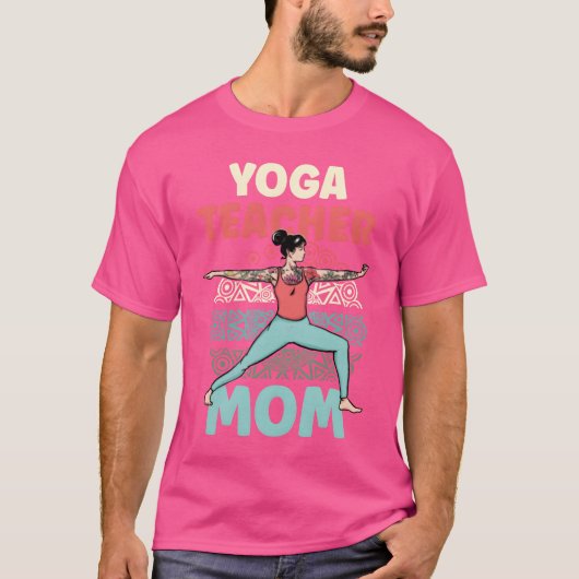 Yogadocente Mama Mama Moeder Hobby meisje T-shirt (Voorkant)