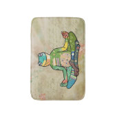 Yogafrosch Badmat (Voorkant Verticaal)