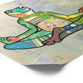 Yogafrosch Poster (Hoek)