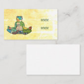 yogafrosch visitekaartje (Voorkant / Achterkant)