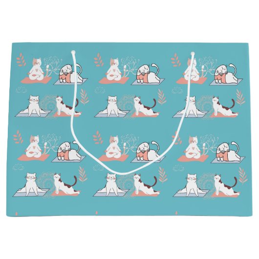 Yogakatjes Groot Cadeauzakje (Voorkant)