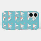 Yogakatjes lotus Case-Mate iPhone case (Achterkant (horizontaal))