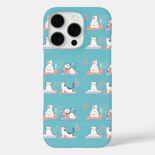 Yogakatjes Lotus Case-Mate iPhone Case (Achterkant)