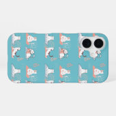 Yogakatjes lotus iPhone 16 hoesje (Achterkant horizontaal)