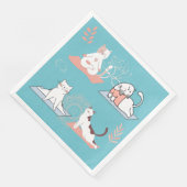 Yogakatjes Servet (Hoek)