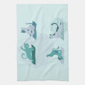 Yogakatjes Theedoek (Verticaal)