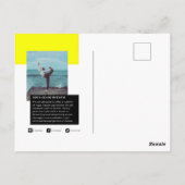 Yogaklasse Zakelijke ansichtkaart Briefkaart (Achterkant)