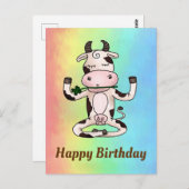 Yogakuh Postkarte Briefkaart (Voorkant / Achterkant)