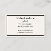 Yogaleraar Visitekaartje (Achterkant)