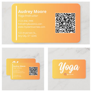Yogaleraren Lesgeven Yogastudio's Professionals Visitekaartje