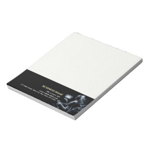 Yogalerares Lotus Meditatiehouding Glanzende Nevel Notitieblok