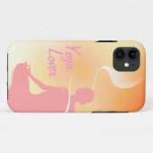 Yogaliefhebber Case-Mate iPhone Case (Achterkant (horizontaal))