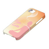 Yogaliefhebber Case-Mate iPhone Case (Onderkant)