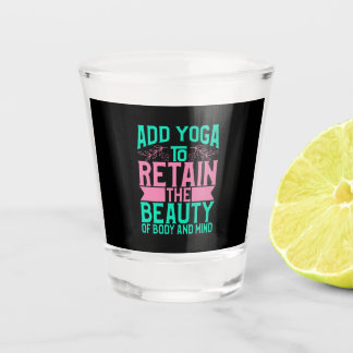 Yogaliefhebber | Yoga Toevoegen Om De Schoonheid T Shot Glas