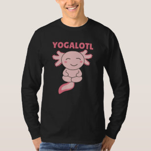 Yogalotl Axolotl maakt Yoga Lovers Sweet Animals T-shirt