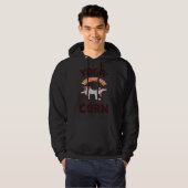 yogamarijn hoodie (Voorkant volledig)