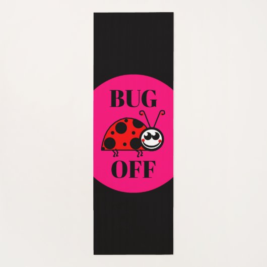 Yogamat Bug Off (Achterkant)