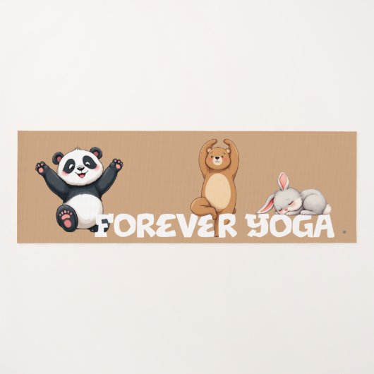 Yogamat Forever Friends (Voorkant (horizontaal))